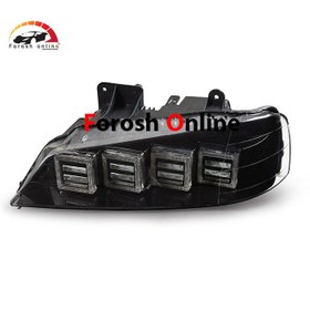 تصویر چراغ جلو پژو پارس طرح بوگاتی 