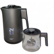 تصویر چای ساز مایر مدل MR6700 ظرفیت ۲ لیتر با کتری استیل ضد زنگ 