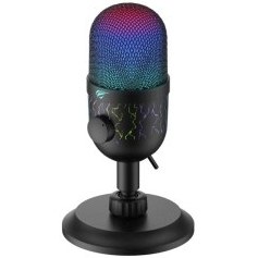 تصویر میکروفن رومیزی گیمینگ هویت مدل GK52 RGB Havit GK-52 Gaming professional rgb condenser microphone