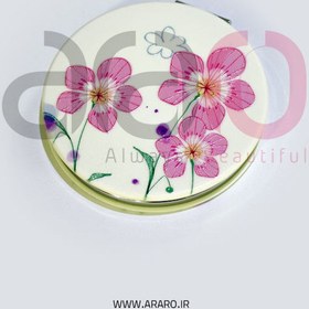 تصویر آینه استار لونر طرح گل 
