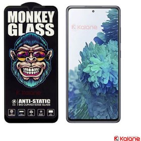 تصویر گلس شفاف تمام صفحه Samsung Galaxy Samsung Galaxy S20 FE Monkey Anti-Static Full Cover Glass