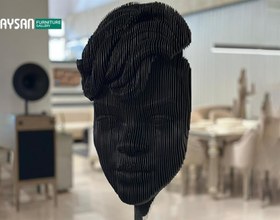 تصویر دیوار کوب سه بعدی زن 