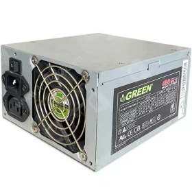 تصویر پاور استوک کامپیوتر 530 وات گرین GP530AB Power computer 530 watt green GP530AB