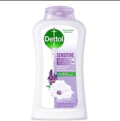 تصویر شامپو بدن دتول 250 میل مدل Sensitive antibacterial 