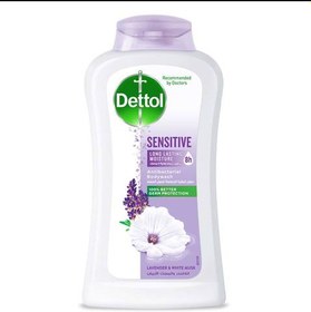 تصویر شامپو بدن دتول 250 میل مدل Sensitive antibacterial 