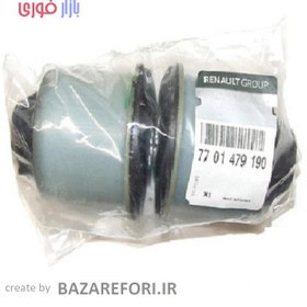 تصویر بوش اکسل عقب رنو کد 7701479190 مناسب برای مگان بسته دو عددی بازار فوری Renault Mounting axle beam code 7701479190 for megane