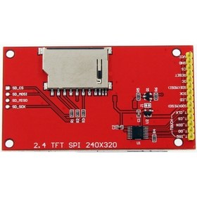 تصویر ماژول نمایشگر "LCD 2.4 درایور ILI9341 ارتباط SPI 