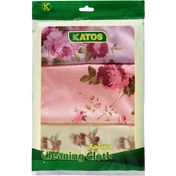 تصویر دستمال میکروفایبر گلدار کاتوس (1 عدد) 