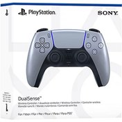 تصویر دسته بازی بی سیم SONY PlayStation 5 DualSense Sterling Silver SONY PlayStation 5 DualSense Sterling Silver Game Pad