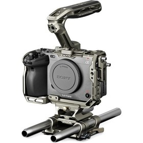 تصویر کیت کیج تیلتا Tilta Camera Cage Basic Kit v2 for Sony FX3 & FX30 (Titanium Gray) TA-T16-A-TG 
