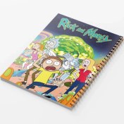 تصویر دفتر طرح سریال ریک و مورتی Rick and Morty 