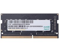 تصویر رم لپ تاپ DDR4 تک کاناله 2400Mhz اپیسر ظرفیت 8 گیگابایت ا Apacer DDR4 2400MHz Single Channel Laptop RAM 8GB Apacer DDR4 2400MHz Single Channel Laptop RAM 8GB