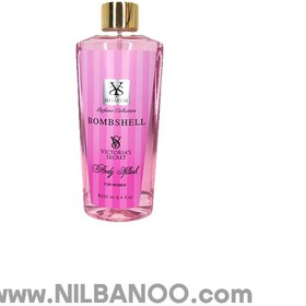 تصویر بادی اسپلش شمیاس مدل BombShell حجم 250 میل Shamyas women's body splash, BombShell model 250ml