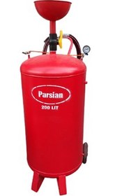 تصویر کف پاش صنعتی ۲۰۰ لیتری با فشار ۸ بار 