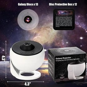 تصویر پروژکتور کهکشانی طرح P90 Galaxy Projector Model COPY P90