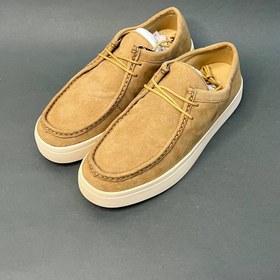 تصویر کتانی مردانه برند زارا ZARA - بژ_ Beige-brown / 43 