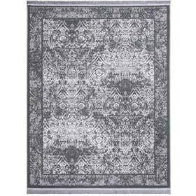 تصویر گلیم ماشینی دنیای فرش مدل جوانه کد 1402 