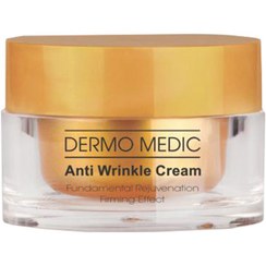 تصویر کرم ضد چروک مناسب چروک های سطحی 50میل درمو مدیک Dermo Medic Anti Wrinkle Cream