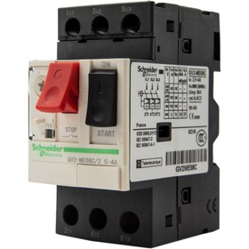 تصویر کلید حرارتی مغناطیسی 2.5 تا 4 آمپر سری GV2ME اشنایدر الکتریک schneider electric