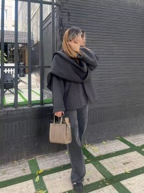 تصویر کت شال دار 