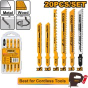 تصویر ست تیغ عمود بر 20 عددی اینکو مدل - JSBT2001 set tigh amud bar 20 adadi inko madel - JSBT2001