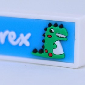 تصویر پاک کن فانتزی دایناسور طرح Trex 