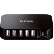 تصویر هاب یو اس بی 2 دی لینک مدل DUB H7 C1 ا DLINK DUBH7/N USB2 HUB DLINK DUBH7/N USB2 HUB