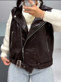 تصویر وست چرمی لانا کد ۱۴۴۹ 