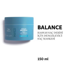 تصویر ماسک مو Wella Professionals اورجینال زنانه برند خارجی 4064666585314 Invigo Scalp Balance Sensitive Scalp Mask 150 ml 