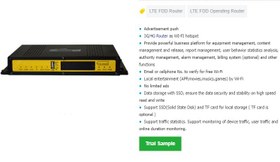 خرید و قیمت LTE FDD WIFI Operating Router F3936 روتر برند four-faith | ترب