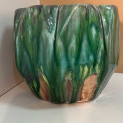 تصویر گلدان سفالی شره ای 