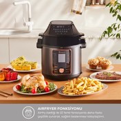 تصویر هواپز و زودپز چند منظوره کاراجا Cooker 2 in 1 6L 