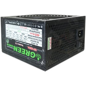 تصویر منبع تغذیه کامپیوتر گرین مدل GP485A 80 Plus Bronze توان 485 وات استوک Green GP485A 80 Plus Bronze 485W Computer Power Supply