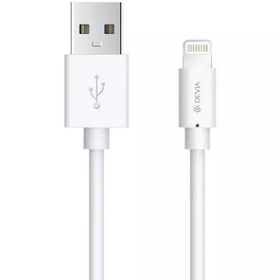 تصویر کابل تبدیل یو اس بی به لایتنینگ 5 ولت یک متری دویا Devia EC053 Kintone Lightning Cable 