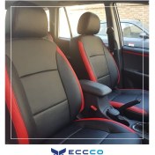 تصویر روکش صندلی ام وی ام X33S 2018-2020 مدل فابریکی برند eccco کد X51 