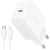 تصویر آداپتور شارژ 20 وات جویرم JOYROOM JR-TCF20 PD20W Charger 