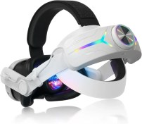 تصویر هدبند C2 برای Meta Quest 3 RGB gaming charging head strap for meta Quest 3