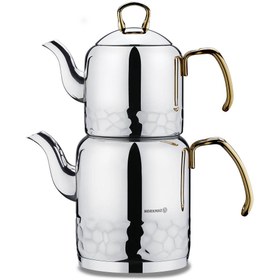 تصویر ست کتری و قوری کرکماز مدل A227 Korkmaz Kettle set A227