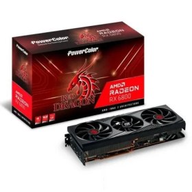 تصویر کارت گرافیک پاور کالر مدل Red Dragon RX 6800 16G(استوک) 