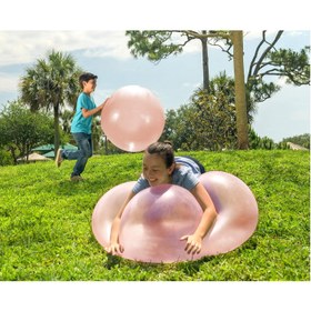 تصویر توپ حبابی سوپر وببل - قرمز ۳۰ اینچی برند wubble bubble Super Wubble Bubble Ball - Red 30 Inch