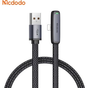 تصویر کابل تبدیل USB به لایتنینگ مک دودو مدل CA-2791 طول 1.8 متر ا Mcdodo CA-2791 90 Data Cable for Lightning 1.8m Mcdodo CA-2791 90 Data Cable for Lightning 1.8m
