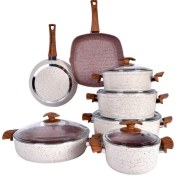 تصویر سرویس قابمله 12 پارچه اویز مدل سوینگ 