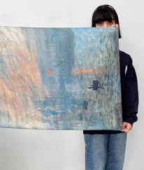 تصویر شال نقاشی طلوع خورشید اثر کلود مونه 