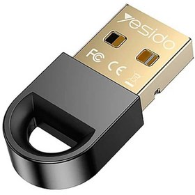 تصویر دانگل بلوتوث USB یسیدو YAU34 YESIDO YAU34 Bluetooth USB Dongle