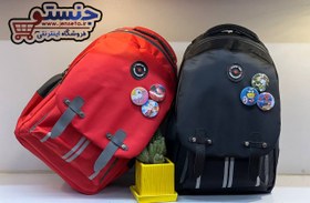 تصویر کیف مدرسه فانتزی دخترانه و پسرانه (کوله پشتی) پیکسل دار کد 495 BACKPACK code 005