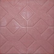 تصویر موزائیک پلیمری طرح یاسمین 40*40 - طوسی 