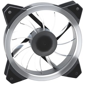 تصویر فن خنک کننده کیس اوریکو ORICO CSF-2SY-6P Double Lighting Loops RGB Case Fan with Remoter Controller 