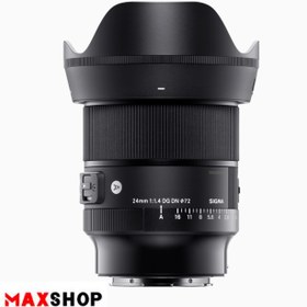 تصویر لنز سیگما برای سونی 24mm f1.4 DG DN art Sigma lens for Sony 24mm f1.4 DG DN art