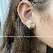 تصویر گوشواره ژوپینگ طرح حلقه ای کد xh3 