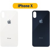 تصویر درب پشت آیفون x اورجینال back cover iphone x orginal